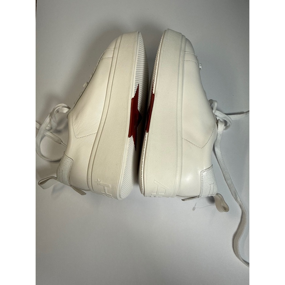 Ash Moby Platform Sneaker Women Size 40 White Leather Low Top Trainers NEW - Picture 14 of 16